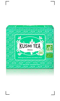 Kusmi Tea / DETOX BIO 20 SACHETS MOUSSELINES