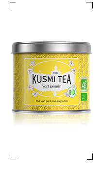 Kusmi Tea / THE VERT JASMIN BIO BOITE METAL
