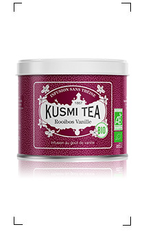 Kusmi Tea / ROOIBOS VANILLE BIO BOITE EN METAL