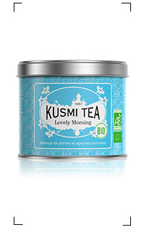 Kusmi Tea / LOVELY MORNING BIO BOITE EN METAL