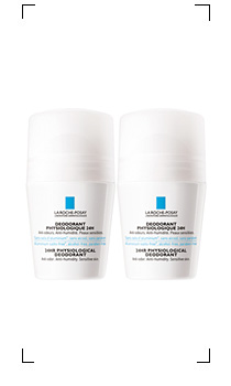 La Roche Posay / DEODORANT PHYSIOLOGIQUE 24H ROLL-ON 2PIECES