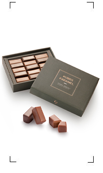 Vincent Guerlais / COFFRET MINI ARDISES KUBES KARAMEL