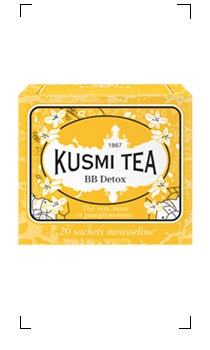 Kusmi Tea / BB DETOX 20 SACHETS MOUSSELINES