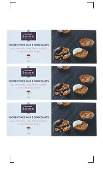 Monoprix gourmet / FLORENTINES AUX 3 CHOCOLATS