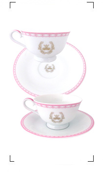 Maison Nina's / MARIE-ANTOINETTE CUP AND SAUCER