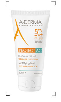A-Derma / PROTECT AC FLUIDE MATIFIANT TRES HAUTE PROTECTION SPF50+