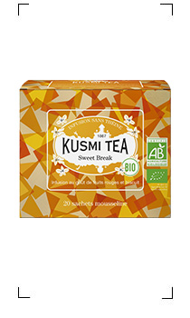 Kusmi Tea / SWEET BREAK BIO 20 SACHETS MOUSSELINES