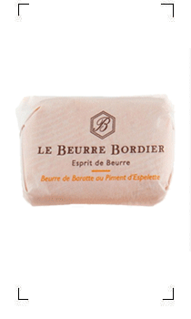 Bordier / LES BEURRES PARFUMES PIMENT D'ESPELETTE