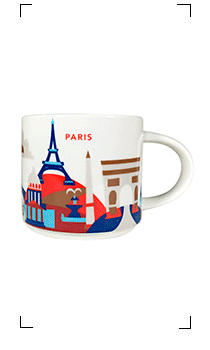 Starbucks Coffee / YOU ARE HERE COLLECTION MUG PARIS