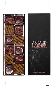 Arnaud Larher / COFFRET CHOCOLATS LE FUMOIR