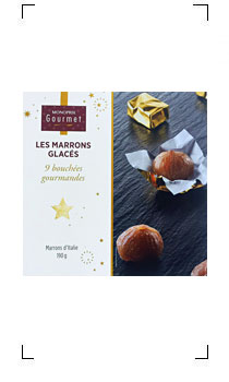 Monoprix gourmet / LES MARRONS GLACES 9 BOUCHEES GOURMANDES