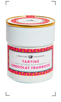 Confiture Parisienne / TARTINE CHOCOLAT FRAMBOISE