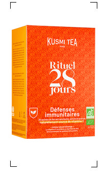 Kusmi Tea / RITUEL 28 JOURS DEFENSES IMMUNITAIRES BIO