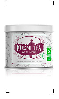 Kusmi Tea / WHITE BERRIES BIO BOITE METAL