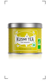 Kusmi Tea / THE VERT A L'AMANDE BIO BOITE METAL