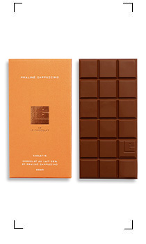 LB Le Chocolat / TABLETTE PRALINE CAPUCCINO