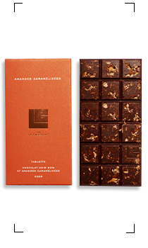 LB Le Chocolat / TABLETTE AMANDES CARAMELISEES