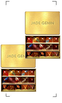 Jade Genin / BOITE CHOCOLAT PYRAMIDES 15PIECES X 2BOITES