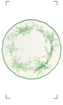 Dior / LILY OF THE VALLEY ASSIETTE A DINER