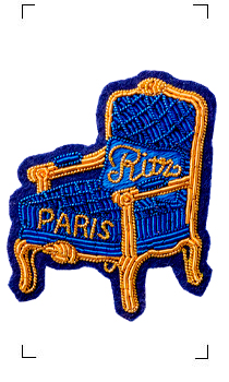 Ritz Paris / RITZ PARIS MACON ET LESQUOY BROCHE FAUTEUIL