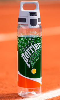 Roland Garros / GOURDE PERRIER POUR ROLAND-GARROS 750 ML - MULTICOLOR