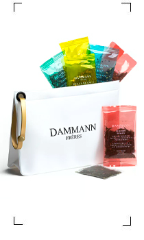 Dammann Freres / ASSORTIMENT 16 SACHETS CRISTAL THES & INFUSIONS GLACES 2024 SUNSHINE