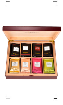 Dammann Freres / COFFRET BOIS ROUGE