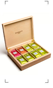 Dammann Freres / COFFRET BOIS CLAIR