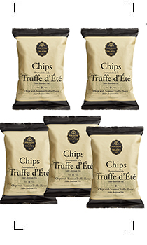 Maison de la Truffe / CHIPS AROMATISEE A LA TRUFFE D ETE  5 SACHETS