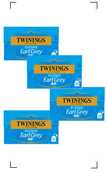 Twinings / THE RUSSIAN EARL GREY SACHETS 4BOITES