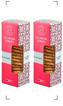 Maison Toussaint / LES BONS SABLES  KARAMEL 2PCS