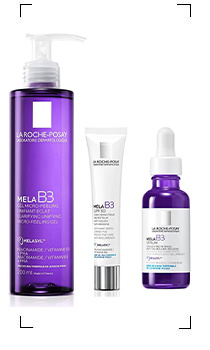 La Roche Posay / MELA B3 GEL MICRO-PEELING + SERUM + SPF30 3PC SET