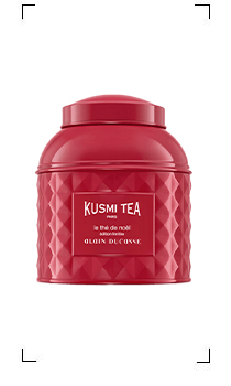 Kusmi Tea / LE THE DE NOEL ALAIN DUCASSE THE VERT ET NOIR ROSE-FRAMBOISE