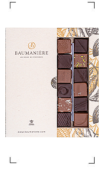 Salon du Chocolat / 2024 BAUMANIER COFFRET DE 12 CHOCOLAT