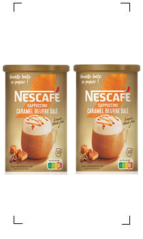 Nescafe / CAPPUCCINO CARAMEL BEURRE SALE