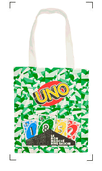 Le Bon Marche / COTTON TOTEBAG UNO VERT