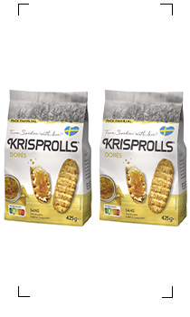Pagen / KRISPROLLS PETITS PAINS GRILLES SUEDOIS DORES 2PIECES