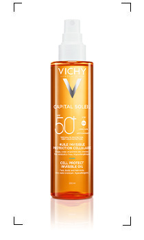 Vichy / CAPITAL SOLEIL HUILE INVISIBLE PROTECTION CELLULAIRE SPF 50+