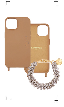 Louvini Paris / COQUE IPHONE MAGSAFE CANNELLE & BRACELET PETIT SCARLETT