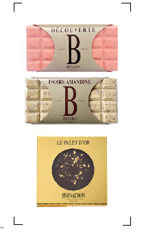 Bernachon / 2 TABLETTES ET BOUCHEE PALET D'OR
