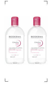 Bioderma / CREALINE H2O SOLUTION MICELLAIRE X 2 PIECES