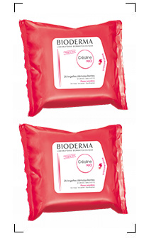 Bioderma / CREALINE H2O LINGETTES 25PIECESX2