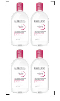 Bioderma / CREALINE TS H2O SOLUTION MICELLAIRE X 4 PIECES