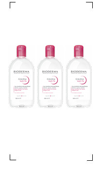 Bioderma / CREALINE TS H2O SOLUTION MICELLAIRE X 3PIECES